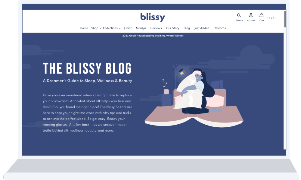 Blissy desktop thumbnail